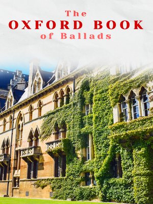cover image of The Oxford Book of Ballads